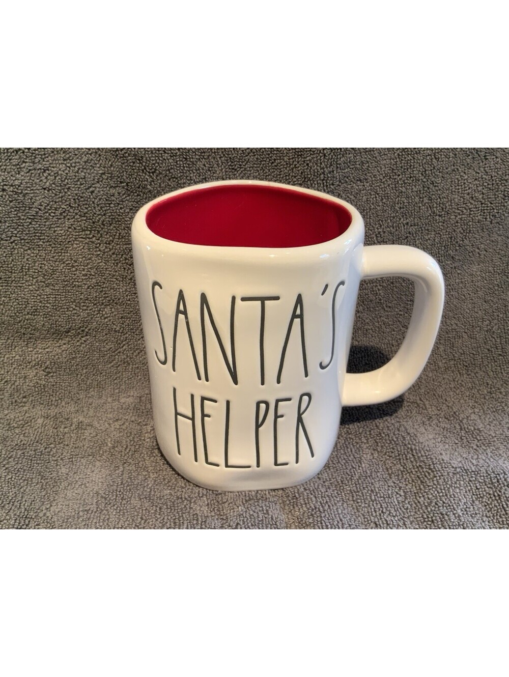 Rae Dunn ‘Santa’s Helper’ Ceramic 18oz. Mug